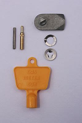 gas electric meter box repair kits latch locks|meter box replacement keys.